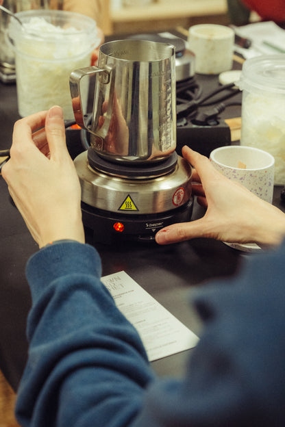 Taller de fabricación de velas - en inglés