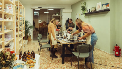 Taller de fabricación de velas - en inglés