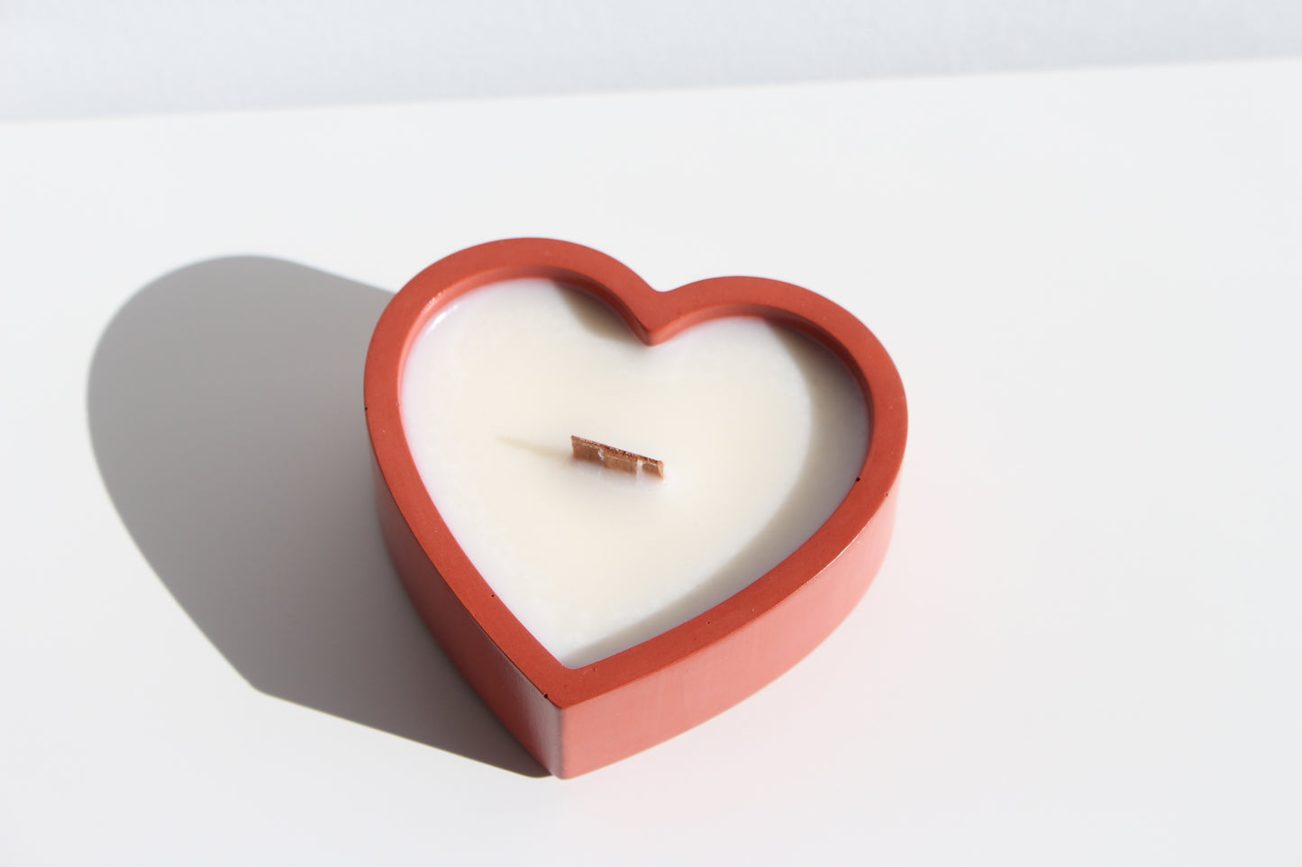 Heart candle