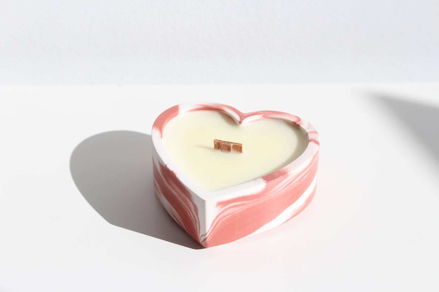 Heart candle