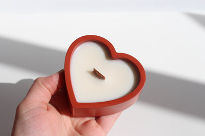 Heart candle