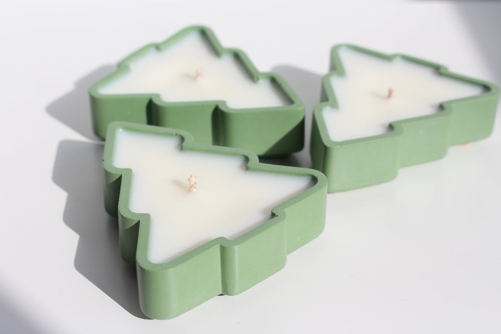 christmas tree tea candles for gifts